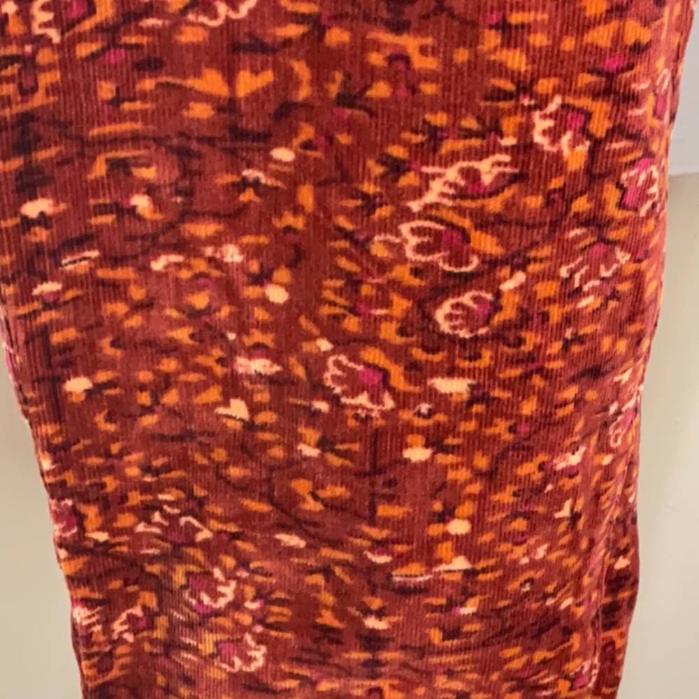 Pilcro Patterned High Rise Skinny Corduroy Pants - Picture 3 of 13